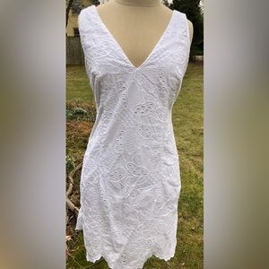 Lilly Pulitzer: White Eyelet Dress size 6